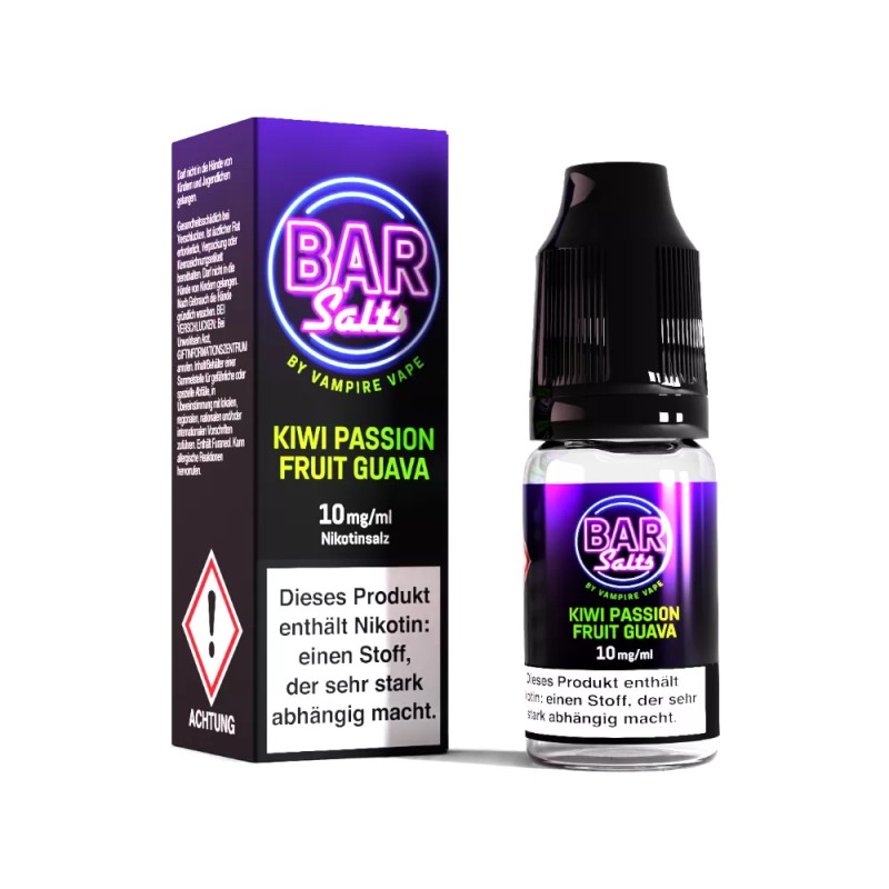 Vampire Vape - Bar Salts - Kiwi Passion Fruit Guava - Nikotinsalz Liquid