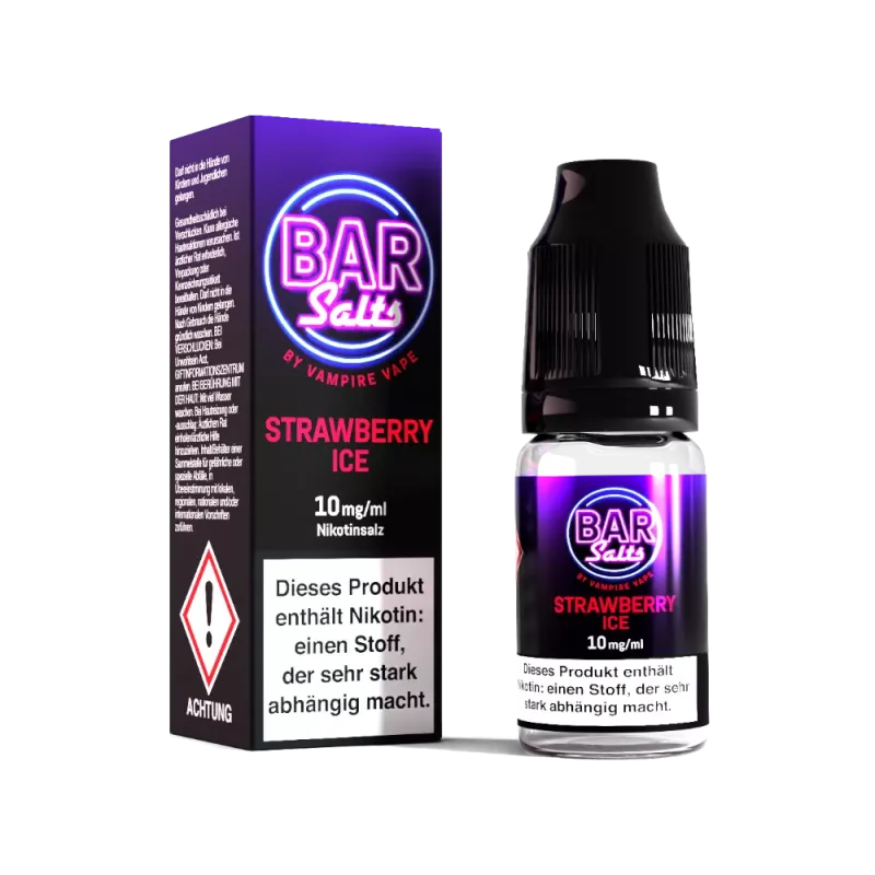 Vampire Vape - Bar Salts - Strawberry Ice - Nikotinsalz Liquid