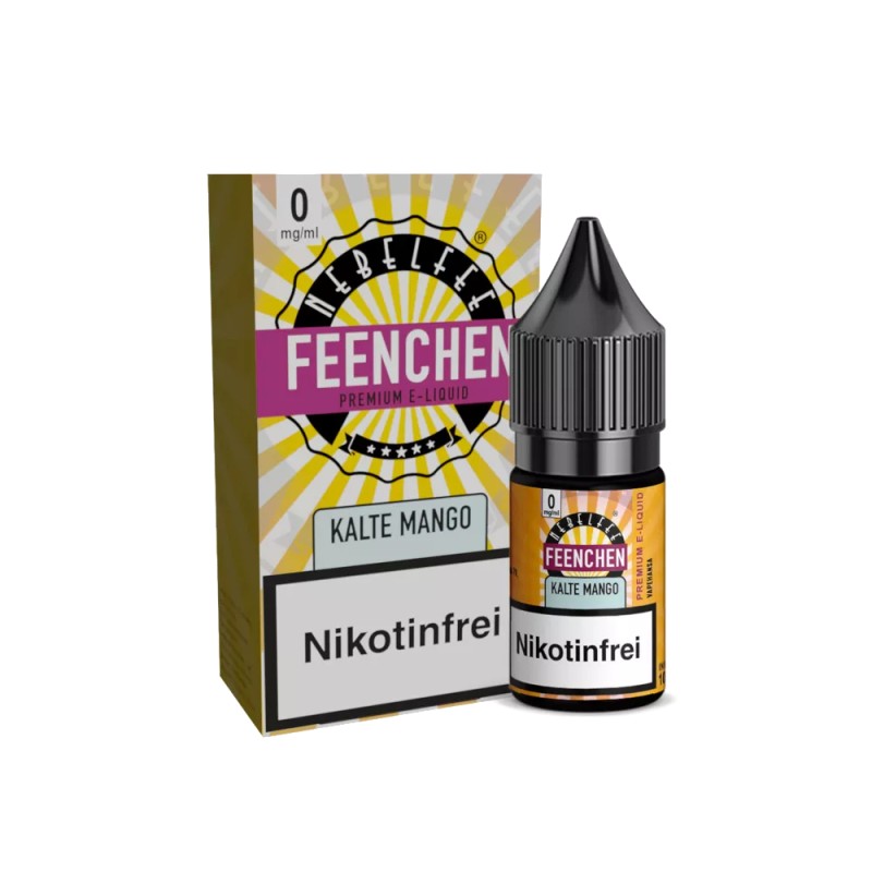 Nebelfee - Feenchen - Kalte Mango - Nikotinsalz Liquid