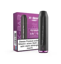 J Well X-BAR Mini - Grape Ice - 20mg/ml // Steuerware