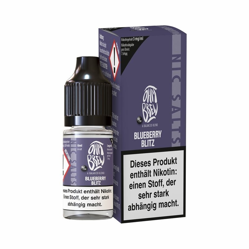 Ohmbrew - Blue Slush - Nikotinsalz - 10ml // Steuerware