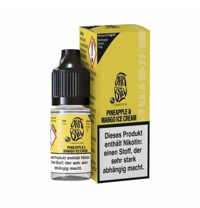 Ohmbrew - Pineapple & Mango Ice Cream - Nikotinsalz - 10ml // Steuerware