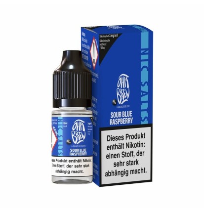 Ohmbrew - Sour Blue Raspberry - Nikotinsalz - 10ml // Steuerware