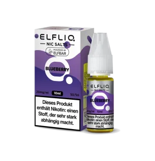 ELFLIQ ELFLIQ - Blueberry - Nikotinsalz Liquid