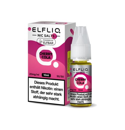 ELFLIQ ELFLIQ - Cherry Cola - Nikotinsalz Liquid