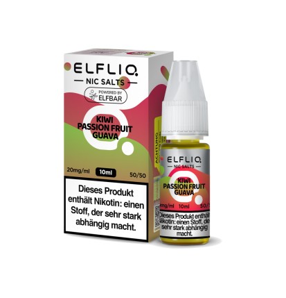 ELFLIQ ELFLIQ - Kiwi Passion Fruit Guava - Nikotinsalz Liquid