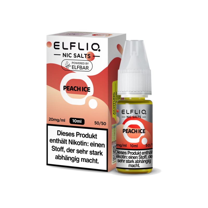 ELFLIQ - Peach Ice - Nikotinsalz Liquid