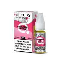 ELFLIQ ELFLIQ - Strawberry Ice Cream - Nikotinsalz Liquid