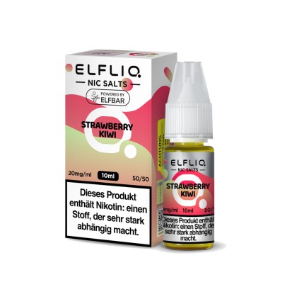ELFLIQ ELFLIQ - Strawberry Kiwi - Nikotinsalz Liquid