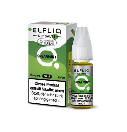 ELFLIQ ELFLIQ - Spearmint - Nikotinsalz Liquid