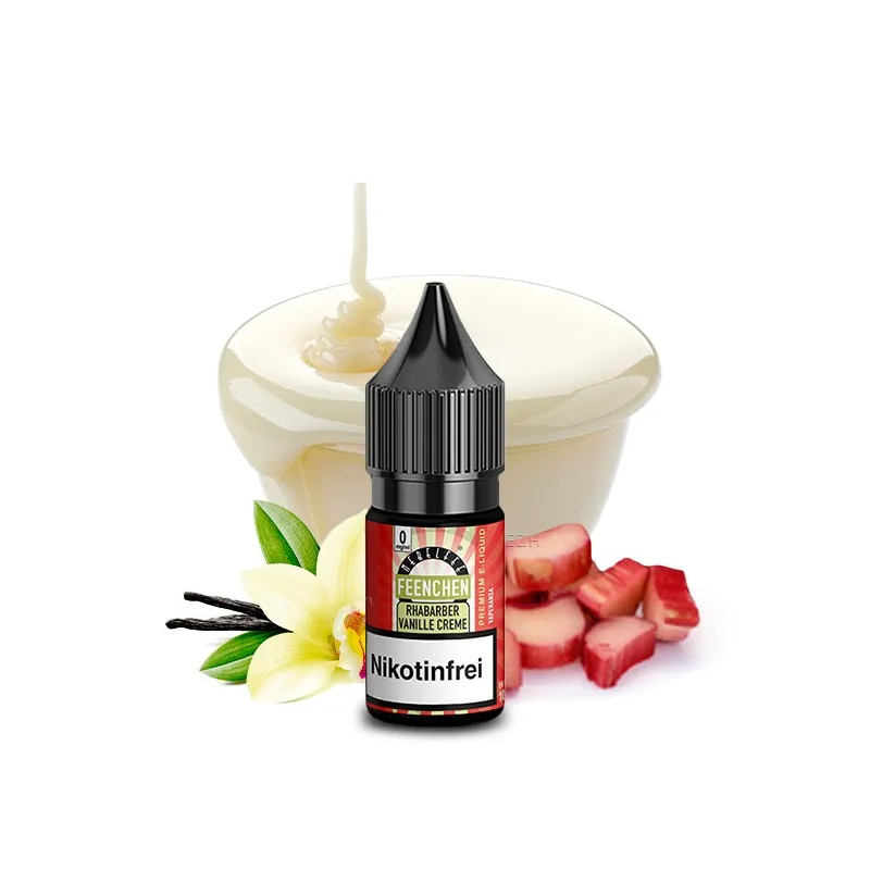 Nebelfee - Rhabarber Vanillecreme - Liquid