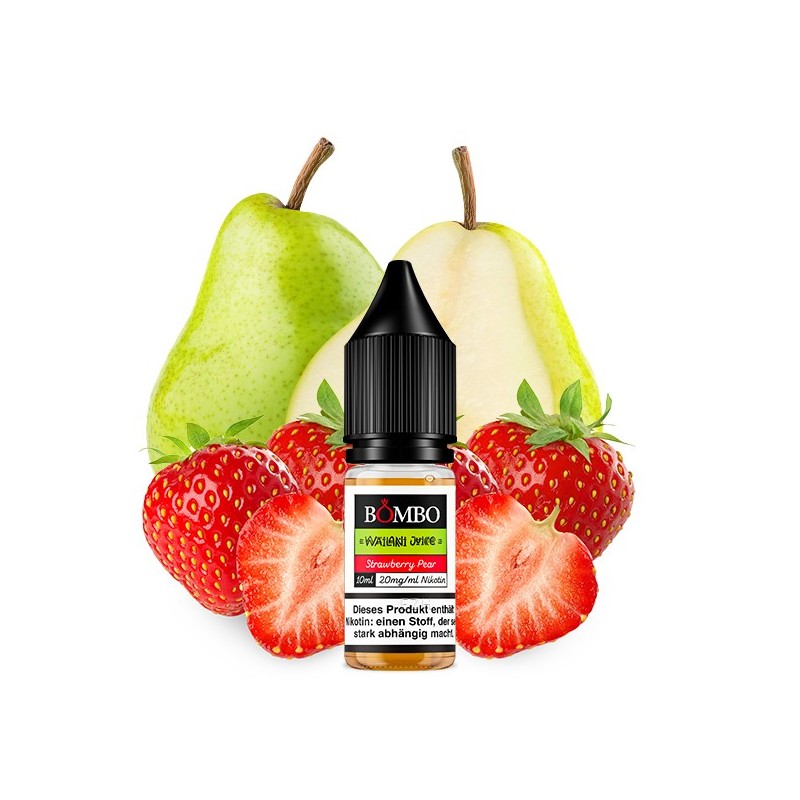 BOMBO Strawberry and Pear Nikotinsalz Liquid 10ml