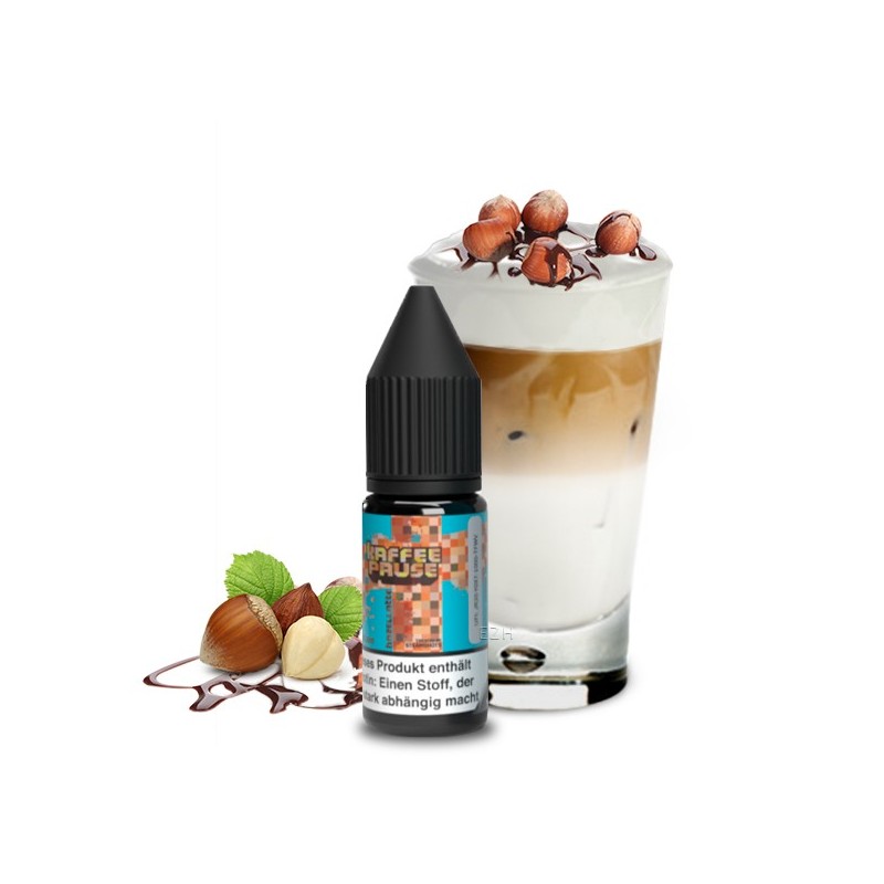 KAFFEEPAUSE by Steamshots Hazellatte Nikotinsalz Liquid 10ml