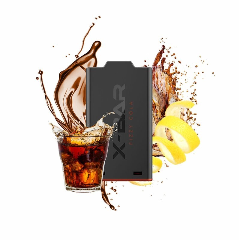 X-Bar - E-Shisha - Pod - Cola (0mg/ml - Nikotinfrei) // Steuerware