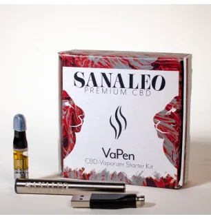 Sanaleo Sanaleo – CBD VaPen Starterkit (0,5ml Kartusche)