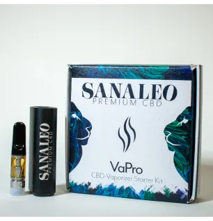Sanaleo Sanaleo - CBD VaPro Starterkit (0,5ml Kartusche)