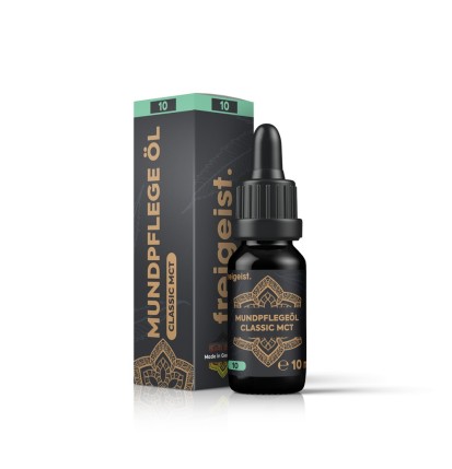 Classic MCT 10% CBD Mundpflege-Öl - freigeist.