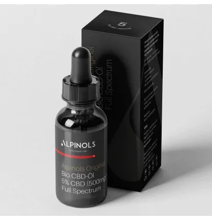 ALPINOLS CBD-Öl 5% Full Spectrum - Alpinols Original