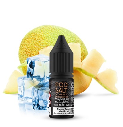 POD SALT Cantaloupe Ice Nikotinsalz Liquid 10ml