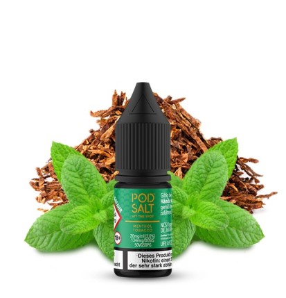 POD SALT Origin Menthol Tobacco Nikotinsalz Liquid 10ml