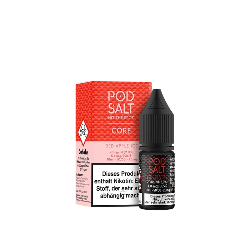 POD SALT Red Apple Ice Nikotinsalz Liquid 10ml