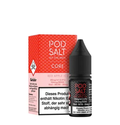 POD SALT Red Apple Ice Nikotinsalz Liquid 10ml