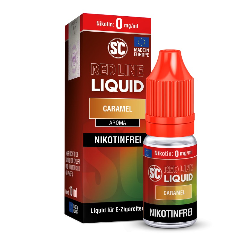 SC - Red Line - Caramel - Nikotinsalz Liquid