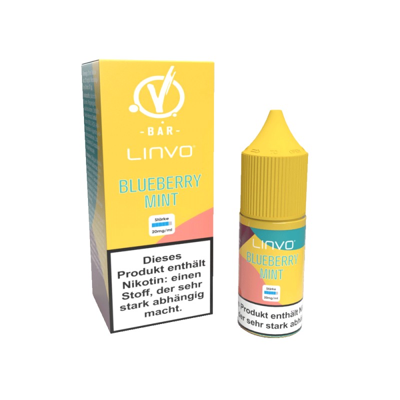 Linvo - Blueberry Mint - Nikotinsalz Liquid