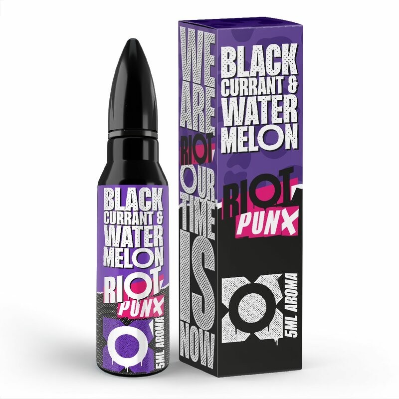 PUNX by Riot Squad - Blackcurrant & Watermelon - 5ml Aroma (Longfill) // Steuerware