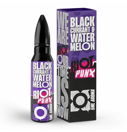 PUNX by Riot Squad - Blackcurrant & Watermelon - 5ml Aroma (Longfill) // Steuerware