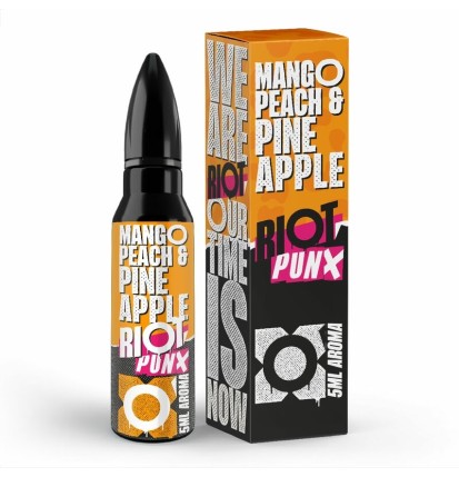 PUNX by Riot Squad - Mango, Peach & Pineapple - 5ml Aroma (Longfill) // Steuerware