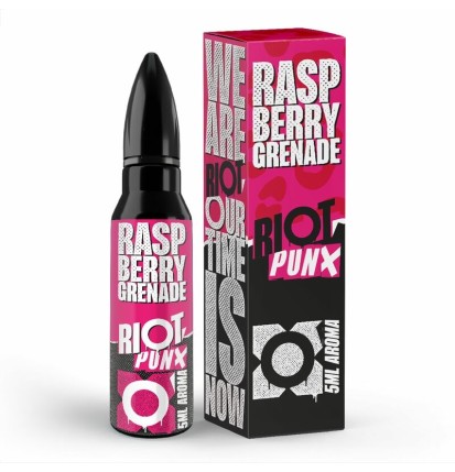 PUNX by Riot Squad - Raspberry Grenade - 5ml Aroma (Longfill) // Steuerware