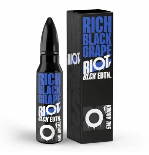 Riot Sqaud Riot Squad - Black Edition - Rich Black Grape - 5ml Aroma (