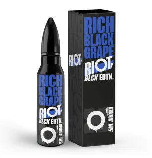 Riot Squad Riot Squad - Black Edition - Rich Black Grape - 5ml Aroma (