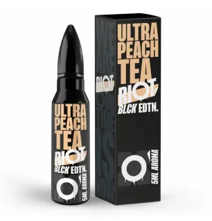 Riot Squad Riot Squad - Black Edition - Ultra Peach Tea - 5ml Aroma (L