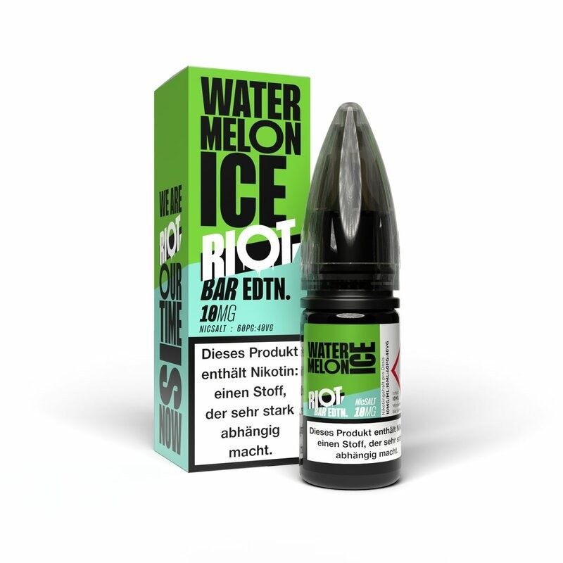 Riot Squad - BAR EDTN - Watermelon Ice - Nikotinsalz - 10ml // Steuerware