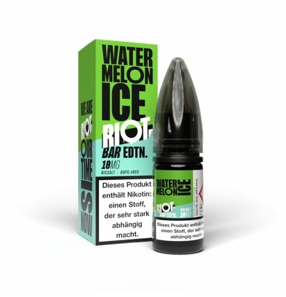 Riot Squad Riot Squad - BAR EDTN - Watermelon Ice - Nikotinsalz - 10ml