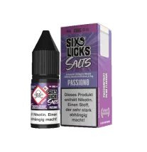 Six Licks PASSION8 - Six Licks Nikotinsalz