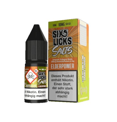Six Licks Elderpower - Six Licks Nikotinsalz