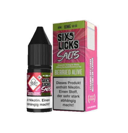 Six Licks Berried Alive - Six Licks Nikotinsalz