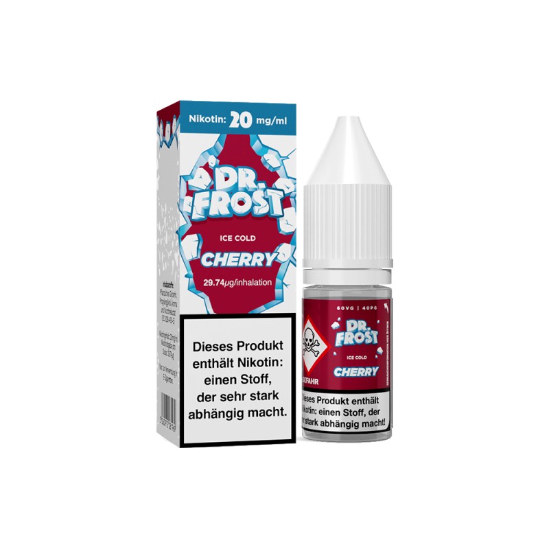 Dr. Frost - Ice Cold - Cherry - Nikotinsalz Liquid