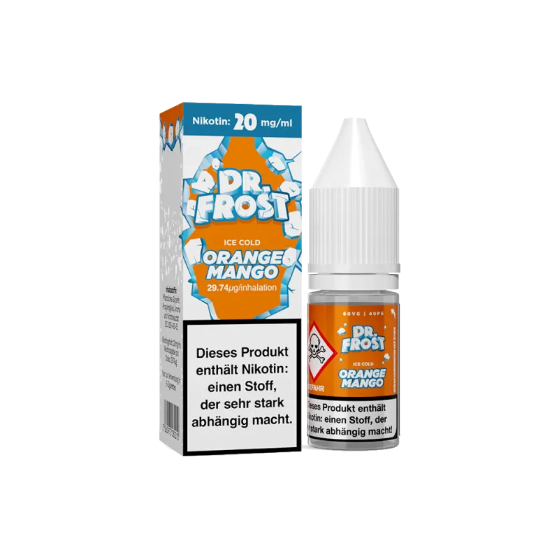 Dr. Frost - Ice Cold - Orange Mango - Nikotinsalz Liquid