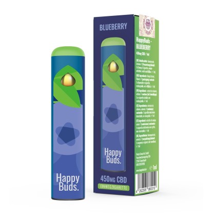 Happy Buds HappyVape Blueberry - HappyBuds