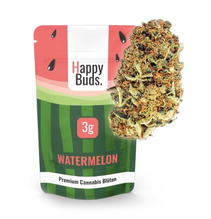 Happy Buds Happy Buds Watermelon 3g (6Stk. Standboden)