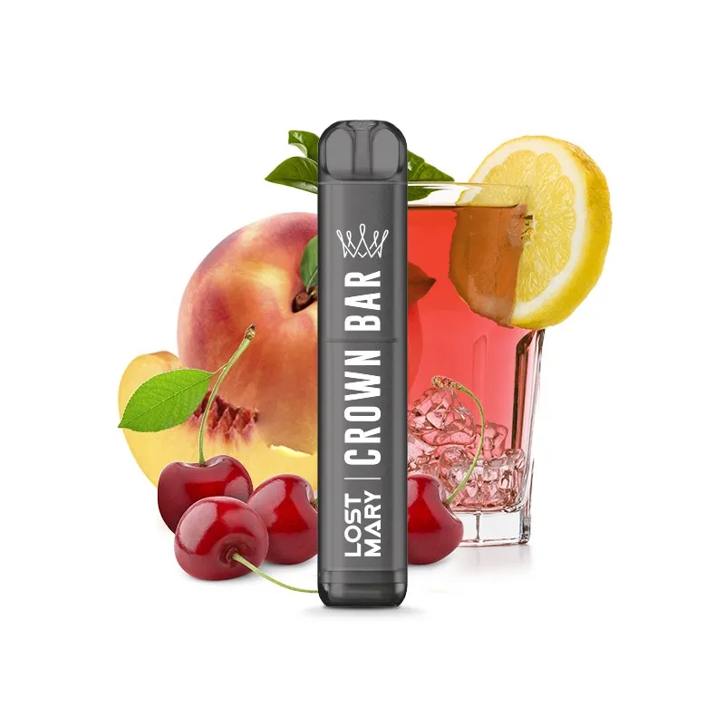 Crown Bar by Al Fakher X Lost Mary Einweg E-Zigarette - Cherry Peach Lemonade