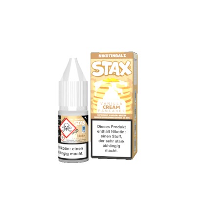 Prohibition Vapes Vanilla Cream Pancakes - Strapped STAX NicSalt