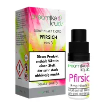 Dreamlike DREAMLIKE LIQUIDS Pfirsich Nikotinsalz Liquid 10 ml