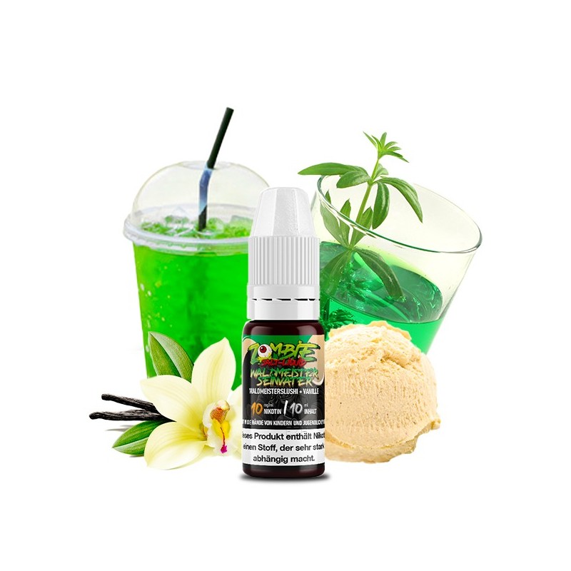 ZOMBIE JUICE Waldmeisterseinvater Nikotinsalz Liquid 10 ml