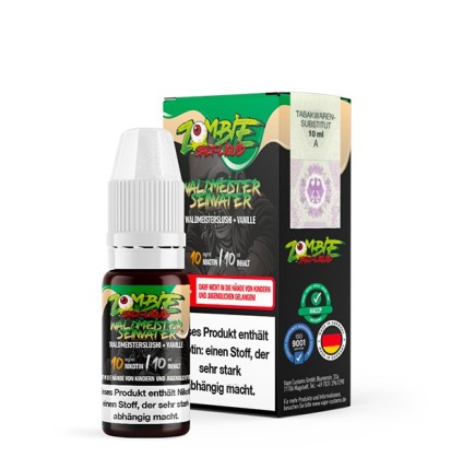 ZOMBIE JUICE Waldmeisterseinvater Nikotinsalz Liquid 10 ml