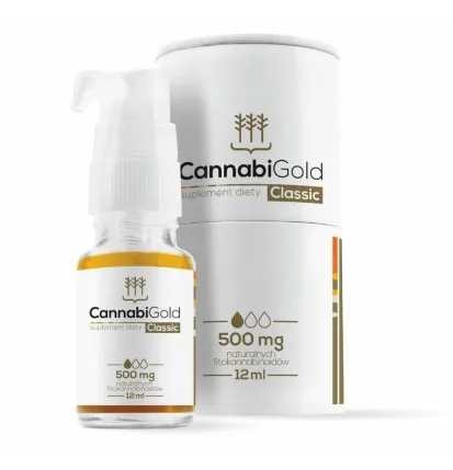 CannabiGold Classic CBD-Öl 5%, 10g (12ml), 500mg